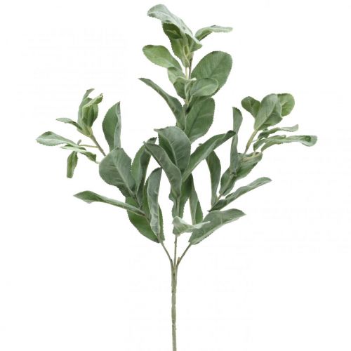 Article Plantes artificielles de sauge, feuilles de sauge, décoration florale, décoration de sauge, 68cm, 2 pièces