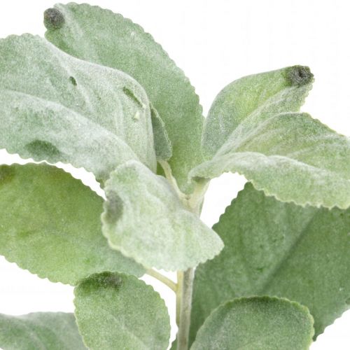 Article Plantes artificielles de sauge, feuilles de sauge, décoration florale, décoration de sauge, 68cm, 2 pièces