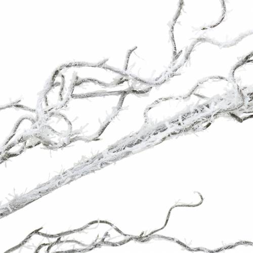 Floristik24 Déco branche enneigée 112cm