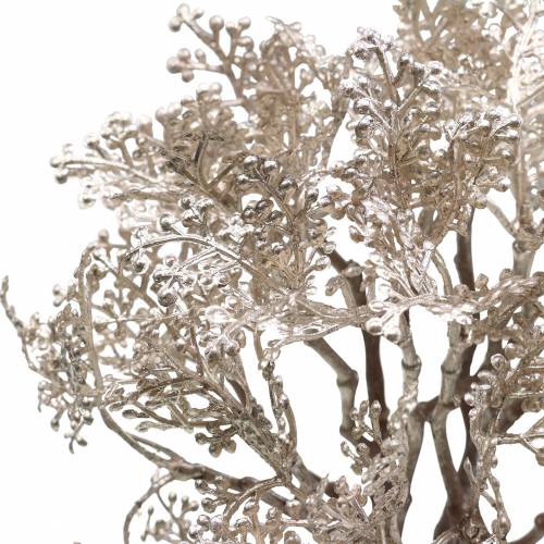 Floristik24 Branche déco or rose métallisé 62cm