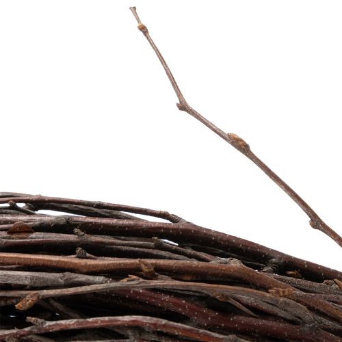 Article Couronne décorative classique en osier pour compositions créatives, 59 cm