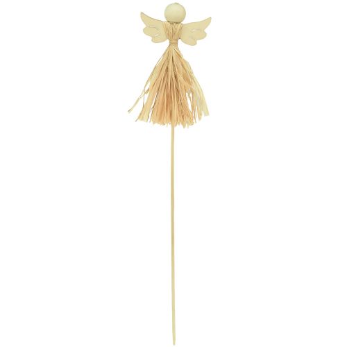Article Décoration de l&#39;Avent Bouchons de fleurs décoratifs ange 5×11cm 12 pcs