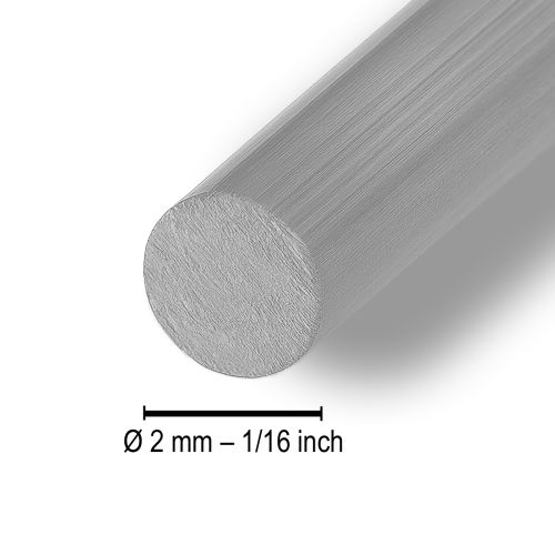 Article Fil aluminium 2mm argent 60m 500g