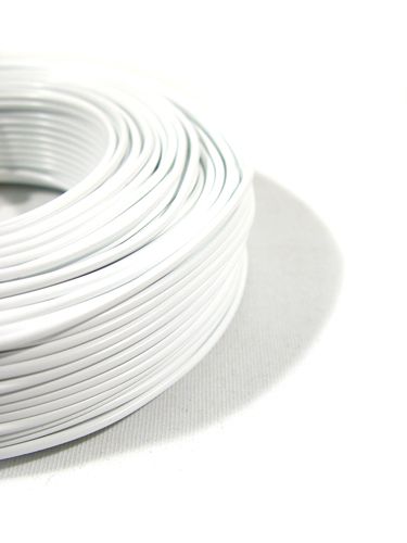 Floristik24 Fil aluminium Ø2mm 500g 60m crème