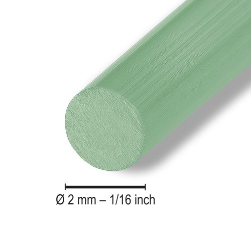 Article Fil aluminium Ø2mm 500g 60m vert menthe
