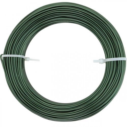 Article Fil Aluminium Ø2mm Vert Pétrole Rond 480g