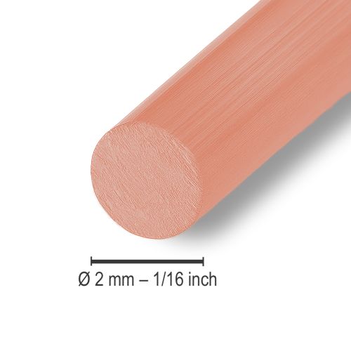 Article Fil d'aluminium 2 mm fil de bijouterie or rose 500 g 60 m