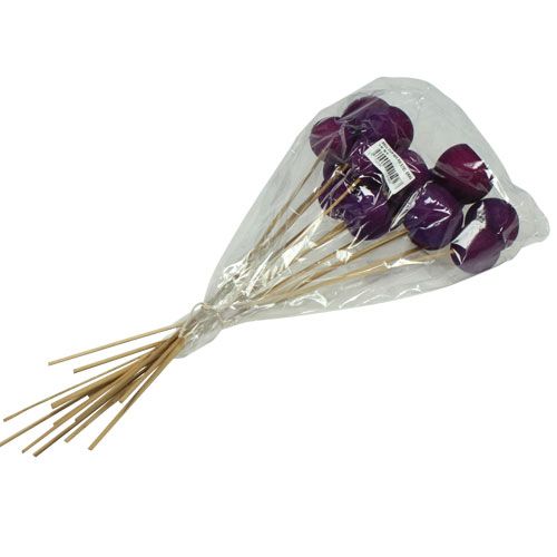 Floristik24 Bell Cup Mix sur bâtonnet Erika 15 pcs