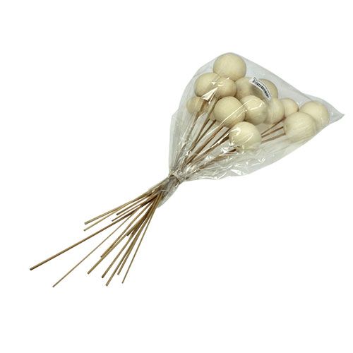 Floristik24 Bell Cup Mix sur bâtonnet blanchi 15 pcs