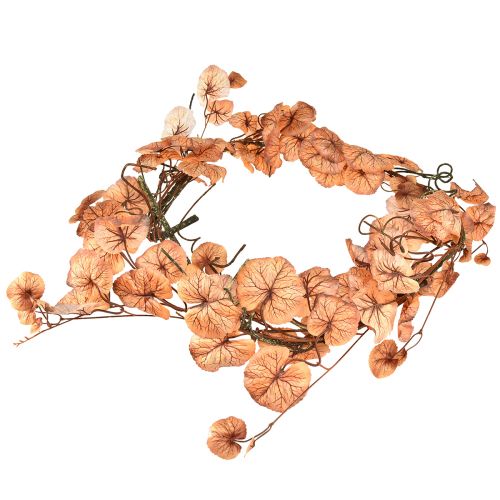 Article Cintre décoratif guirlande de feuilles d&#39;automne Heuchera 150cmx15cm
