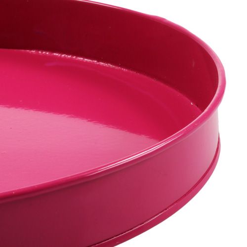Floristik24 Dessous de verre rond Ø23cm 5pcs. Rose