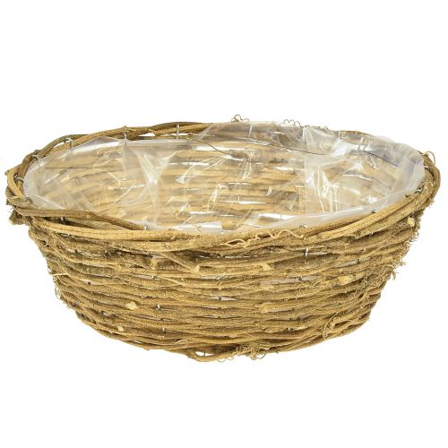 Article Bol à fleurs bol décoratif naturel avec vignes Ø31cm H11cm