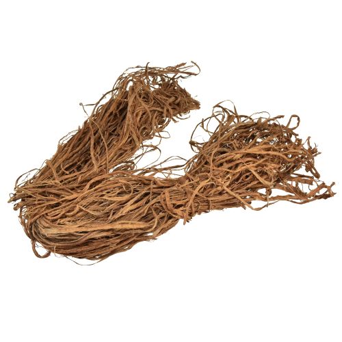 Article Matériel artisanal fibres décoratives naturelles fibres naturelles exotiques marron 500g