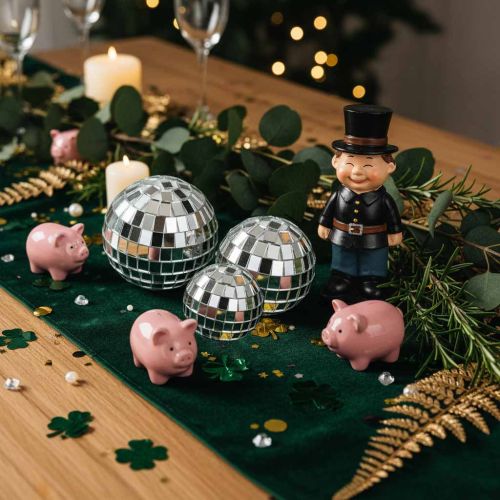 Boules décoratives miroir