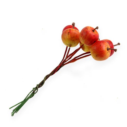 Floristik24 Mini pommes 2cm sur fil 54pcs