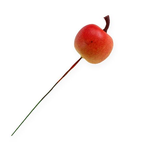 Calcifer® Lot de 10 fruits artificielles/rouge artificielles Pomme pour mariage Home Décor de jardin 