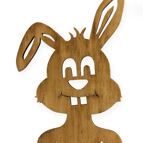 Floristik24 Bois Lapin Brun 20cm 4pcs