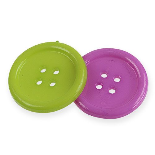 Floristik24 Boutons décoratifs colorés Ø2,5cm 200pcs