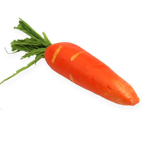 Floristik24 Carottes déco orange 11cm 12pcs