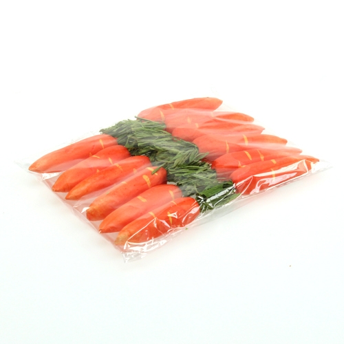 Floristik24 Carottes déco orange 11cm 12pcs