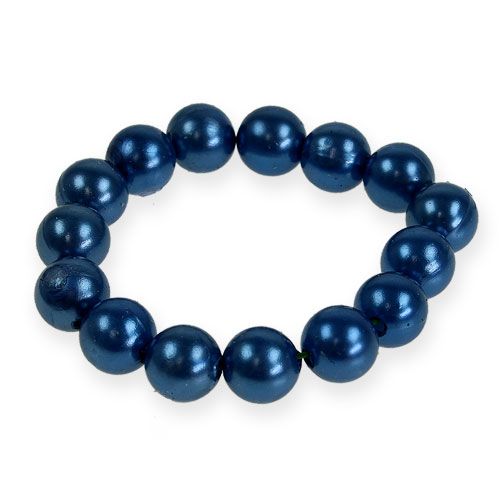 Perles décoratives Ø10mm bleues 115 pcs