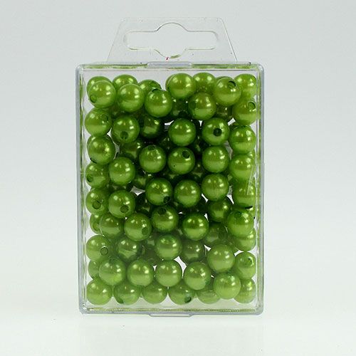 Article Perles décoratives Ø10mm vertes 115 pièces