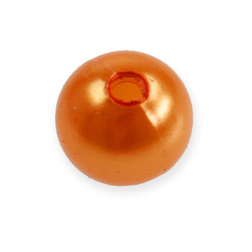 Article Perles déco Ø10mm orange 115p