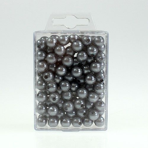 Article Perles décoratives Ø10mm argent 115 pcs