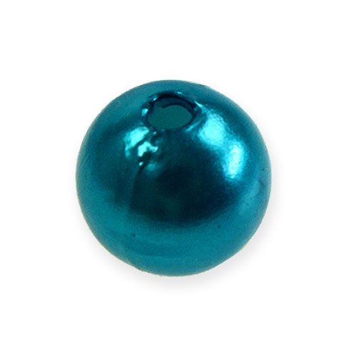 Article Perles déco Ø8mm turquoise 250p