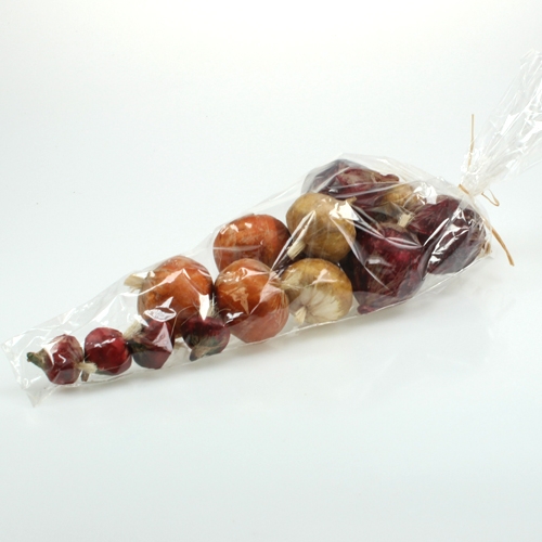 Floristik24 Grands et petits oignons artificiels, 14 pièces.