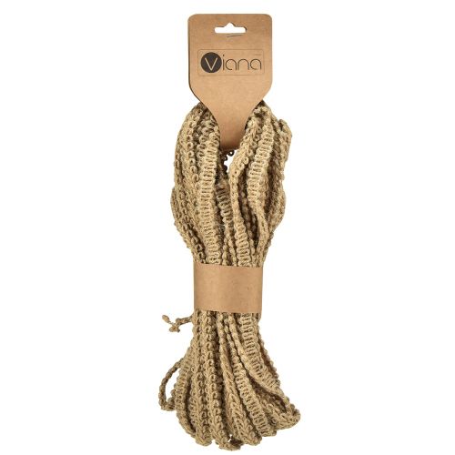 Article Ruban décoratif ruban décoratif naturel ruban de jute ornement W2cm L12m