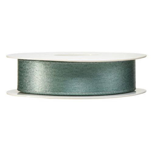 Floristik24 Ruban décoratif ruban décoratif vert chatoyant glamour W25mm L20m