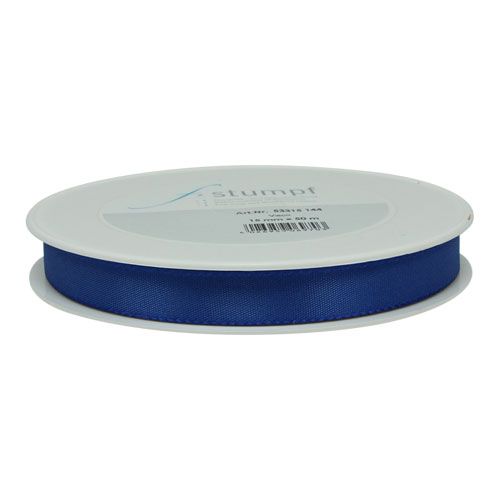 Article Ruban cadeau et décoration 15 mm x 50 m bleu foncé
