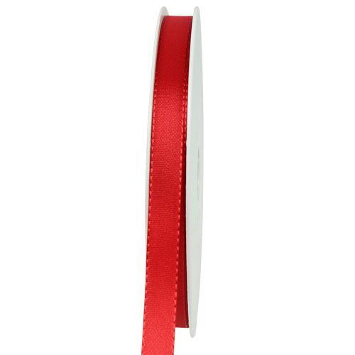 Article Ruban cadeau rouge 8mm 50m