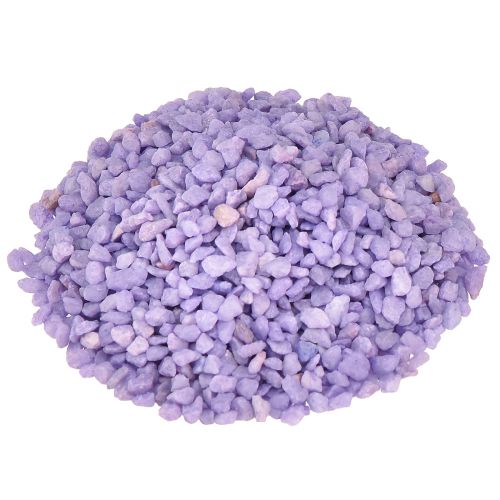 Article Granulés décoratifs lilas pierres décoratives violet 2mm - 3mm 2kg