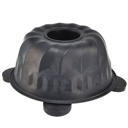 Article Bol décoratif en métal noir – Design Gugelhupf, 26 cm – Photophore élégant pour une ambiance chaleureuse