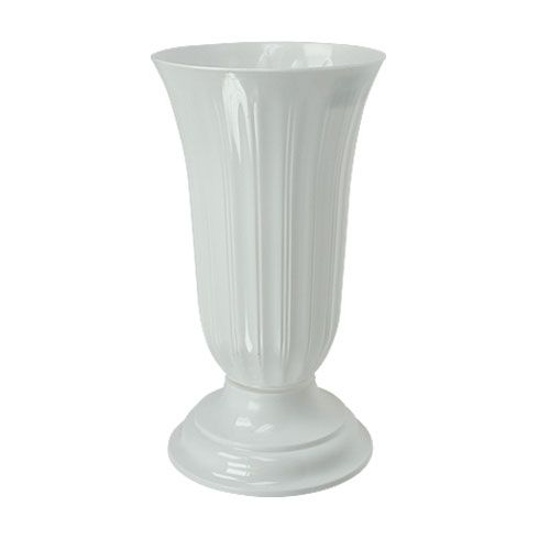 Article Vase d&#39;ajustement Lilia blanc Ø16 - 28cm vase de sol 1 pc
