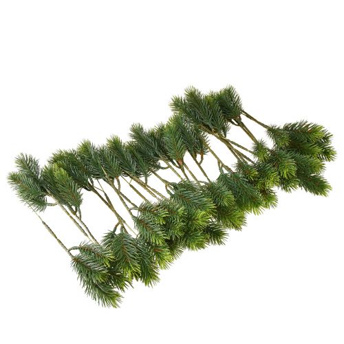 Article Branches d&#39;épicéa pour l&#39;extérieur et l&#39;intérieur Branches d&#39;aiguilles artificielles 24 pièces dans un sachet
