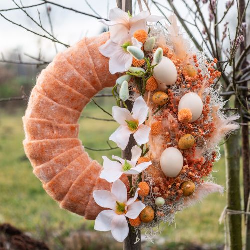 Article Ruban de feutre orange 15 cm 5 m