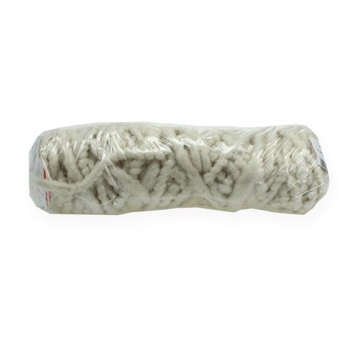 Article Cordon feutre polaire Mirabell 25m blanc