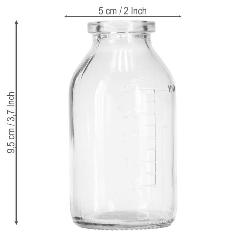 Article Plateau rond en métal pour mini-vases en verre décoratifs pour bouteilles, Ø 11,5 cm
