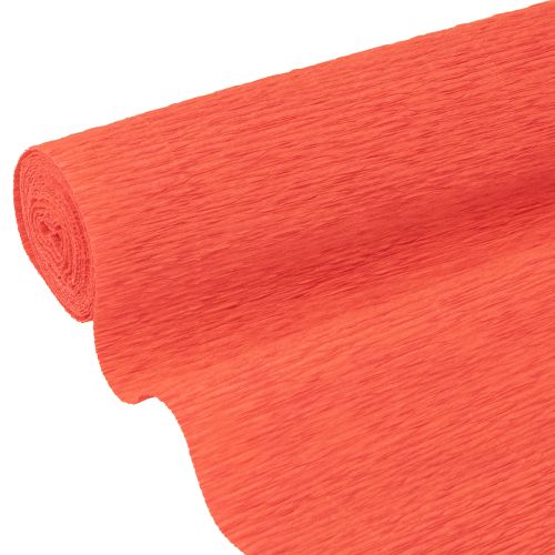 Papier crépon fleuriste crépon fleuriste rouge 50×250cm 5 pièces