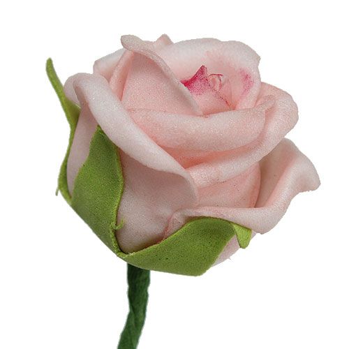 Floristik24 Foam Rose Ø3.5cm rose saumon 30pcs