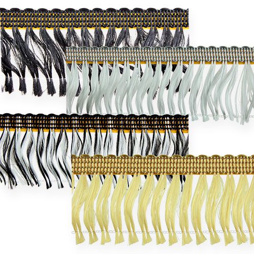 Floristik24 Frange frange cordonet frange cheveux franges Leonische autocollantes