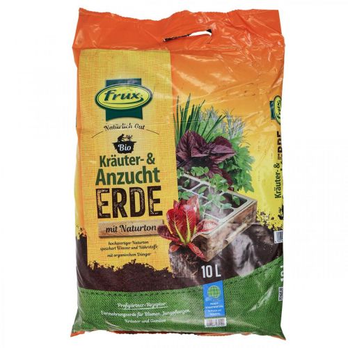 Frux bio terreau à base de plantes terreau pour graines 10L