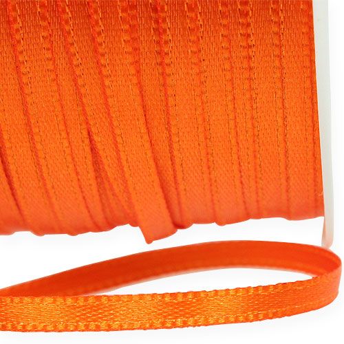 Article Ruban cadeau et décoration 3mm 50m orange