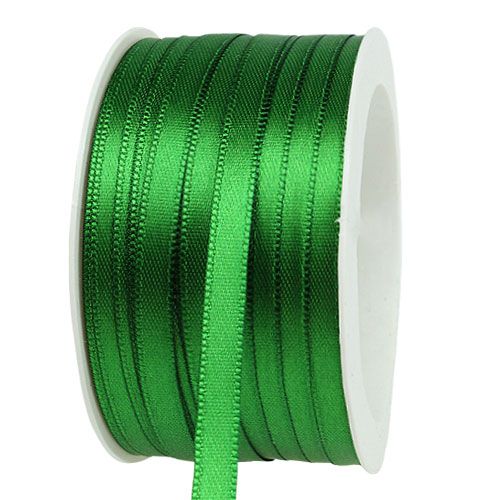 Floristik24 Ruban cadeau et décoration 6 mm x 50 m vert foncé