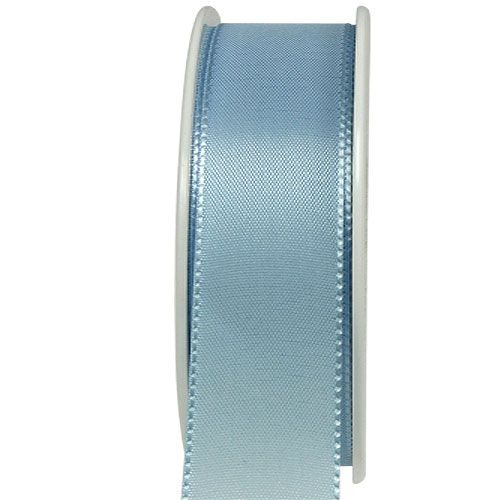 Ruban cadeau et décoration 50m bleu clair