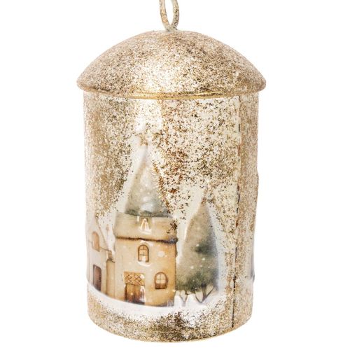 Cloche décorative en métal
