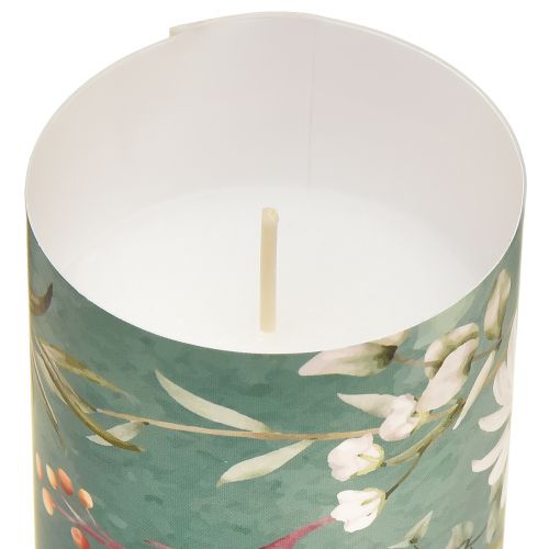 Article Lampe funéraire avec motif décoration de deuil Ø6cm H17cm 6pcs